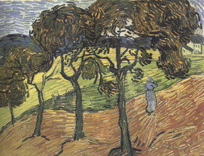 Landscape with Tree and  Figures (nn04)